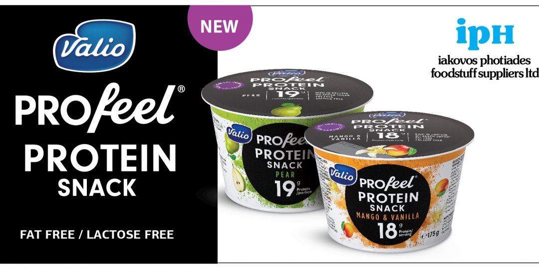 Feed your ambition με τα νέα Valio PROfeel® Protein Snacks - Κεντρική Εικόνα
