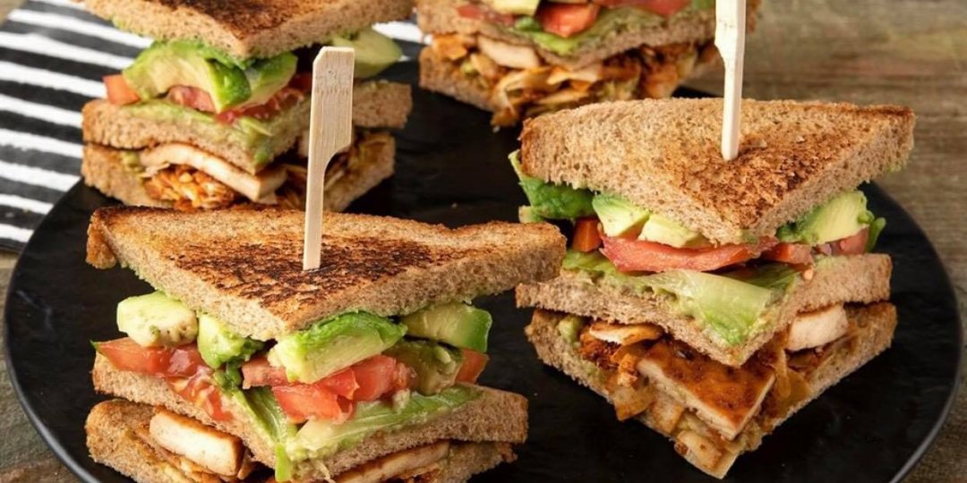 Το χορτοφαγικό club sandwich - Images