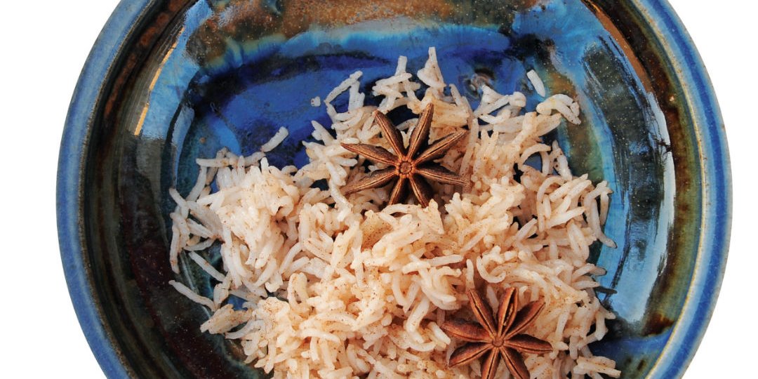 Ρύζι κανέλας μπασμάτι με αστεροειδή γλυκάνισο - Images