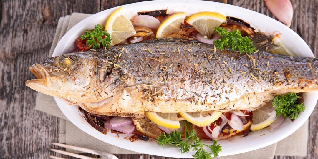 Ψάρι στο φούρνο με λαχανικά  - Images