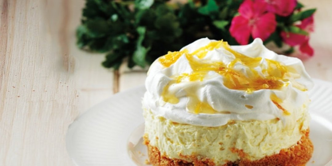 Cheesecake με ανθότυρο και λεμόνι - Images