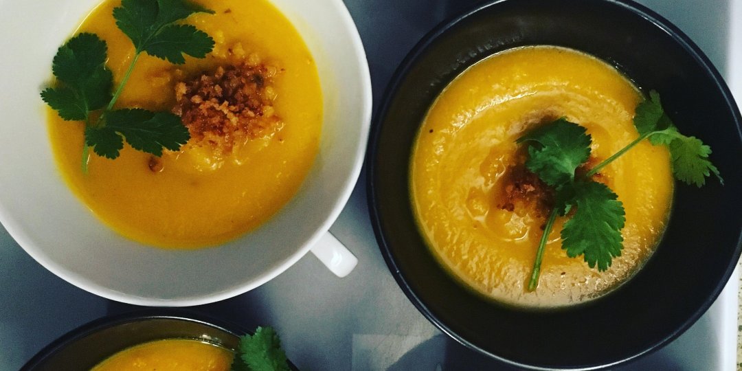 Νηστίσιμη σούπα με καρότο και τζίντζερ - Images
