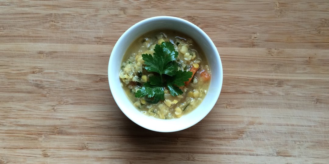 Σούπα φάβα με κινόα  - Images