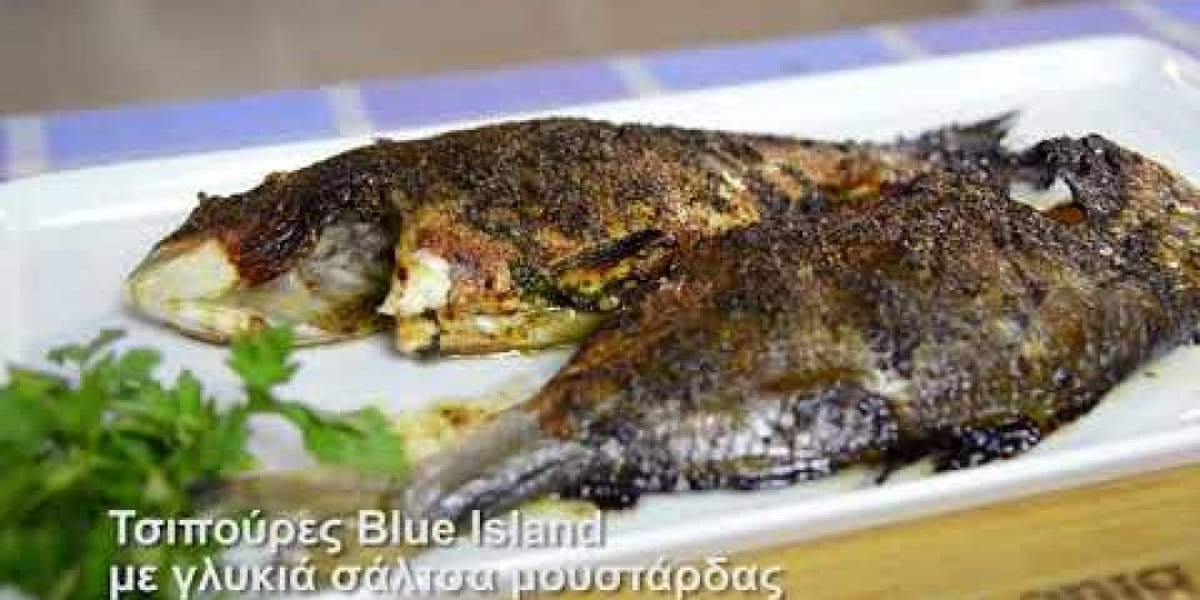 Τσιπούρες Blue Island με γλυκιά σάλτσα μουστάρδας (video) - Κεντρική Εικόνα