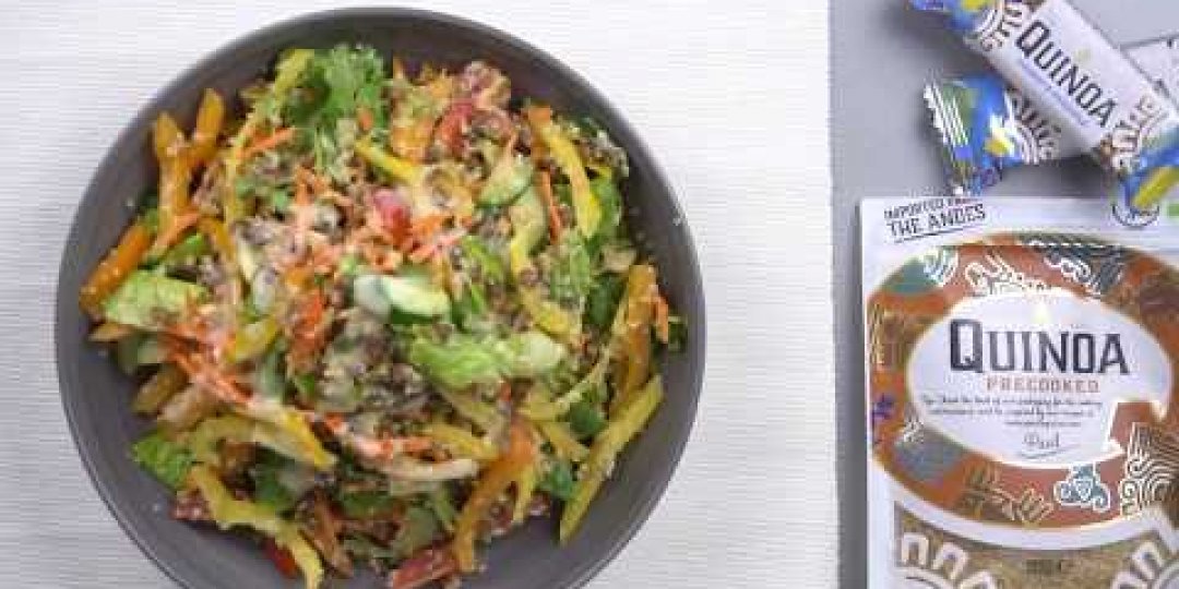 Quinoa and lentils salad - Κεντρική Εικόνα