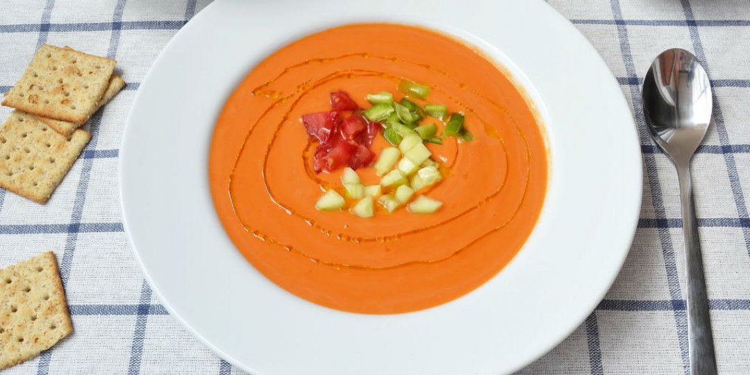 Σούπα γκασπάτσο με πορτοκάλι  - Images