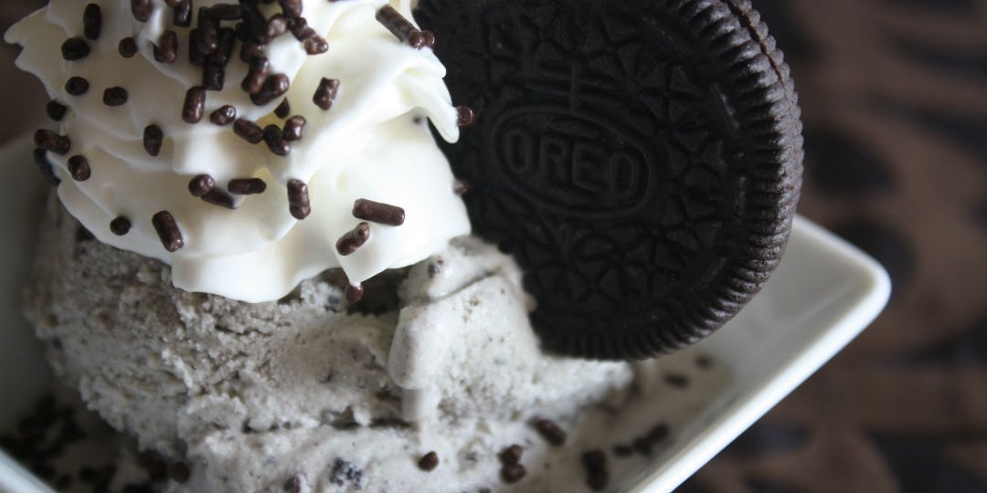 Παγωτό με μπισκότο σοκολάτας  - Images