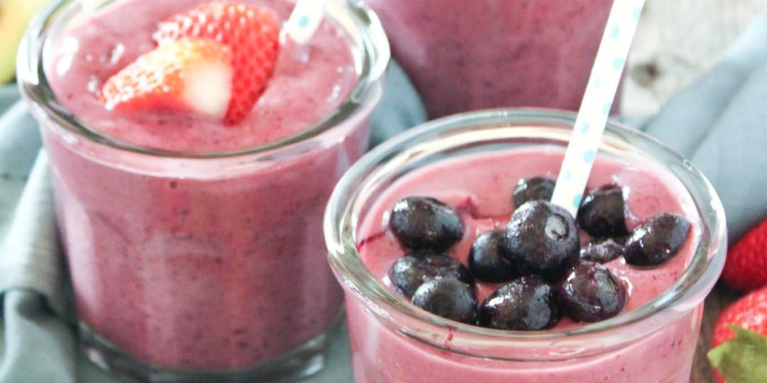 Smoothie Foodsaver με mixed berries και βρώμη  - Images