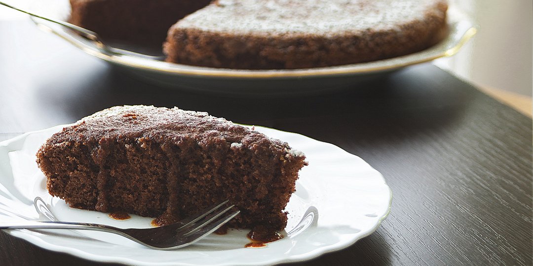 Σοκολατένιο κέικ με αλεύρι αμυγδάλου  - Images