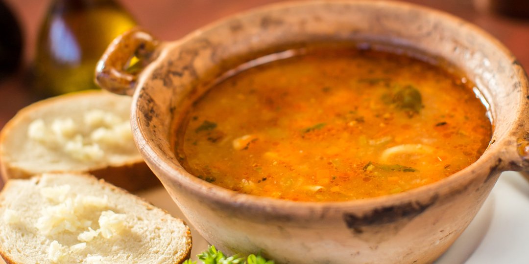Σούπα με μπακαλιάρο και ντομάτα  - Images