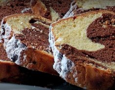 Κέικ βανίλια σοκολάτα μαρμπρέ (κέικ γεωγραφίας) - Images