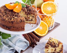 Κέικ με πορτοκάλι και δάκρυα σοκολάτας - Images