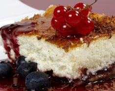 Cheesecake με βάση κέικ πιστάτσιο - Images