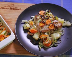 Τόνος Blue Island στο φούρνο με λαχανικά - Images