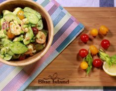 Σαλάτα με αβοκάντο και γαρίδες Blue Island - Images