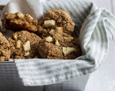 Μαλακά μπισκότα βρώμης με μήλο και κανέλα - Images