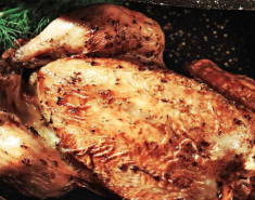 Τραγανό κοτόπουλο φούρνου με λεμονάτη σάλτσα - Images
