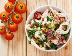  Νόστιμη σαλάτα με καλαμαράκι και μάνγκο Foodsaver - Images