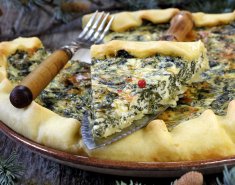 Quiche με σπανάκι - Images