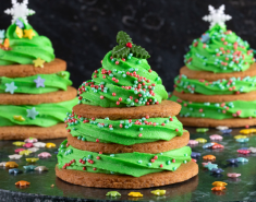 Μπισκότα χριστουγεννιάτικο δέντρο - Images
