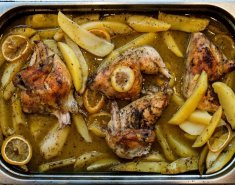 Κοτόπουλο λεμονάτο FOODSAVER με πατάτες στο φούρνο - Images