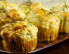 Μuffins με τυρί, ζαμπόν και γιαούρτι  - Images