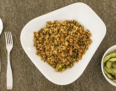 Quinoa Stir Fry και Edamame   - Images
