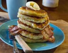 Λαχταριστά pancakes με μπέικον - Images