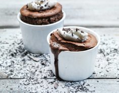 Σουφλέ σοκολάτας χωρίς αλεύρι - Images