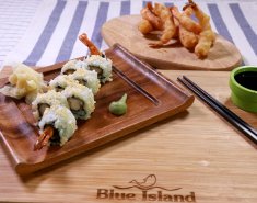 Sushi με γαρίδα Blue Island tempura και μαγιονέζα - Images