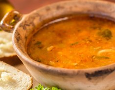 Σούπα με μπακαλιάρο και ντομάτα  - Images