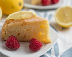 Κέικ με λεμόνι και γάλα σόγιας - Images