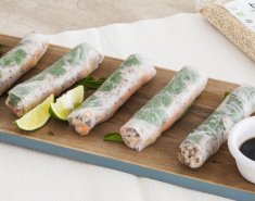 Βιετναμέζικα spring rolls με κινόα - Images